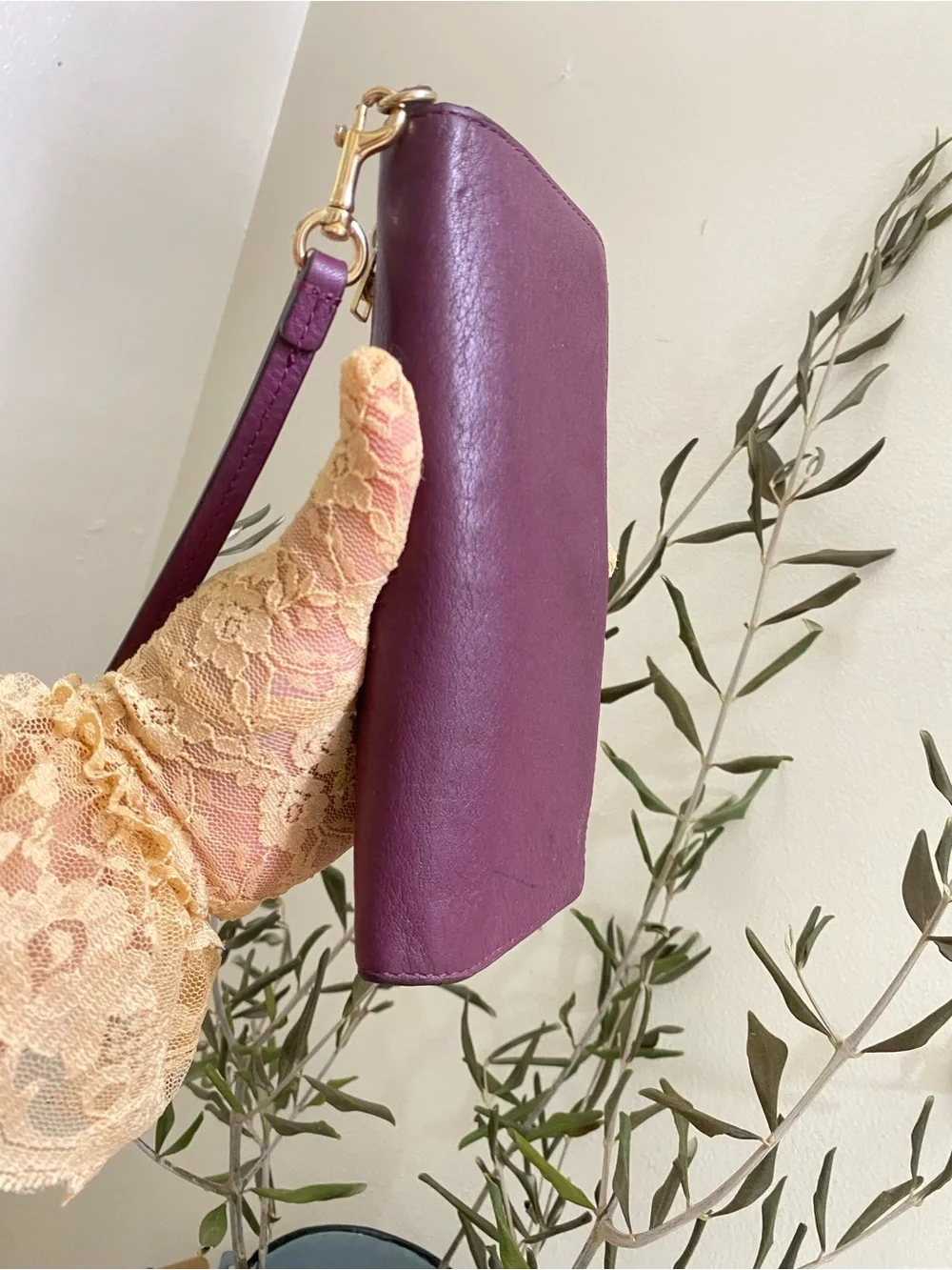 Coach Leather wristband Wallet